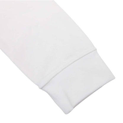 Hermes Switch Cotton Linen Hoodie Sweatshirt Pullover Brushed Lining L White Off