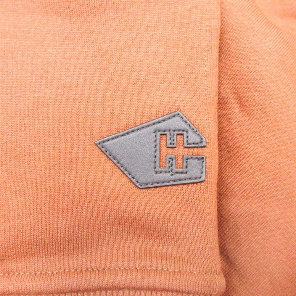 Hermes Front Pocket Sweatshirt Pullover Cashmere Blend Brushed Lining Leather