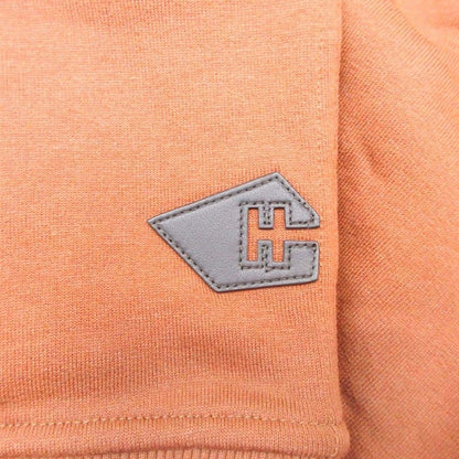 Hermes Front Pocket Sweatshirt Pullover Cashmere Blend Brushed Lining Leather