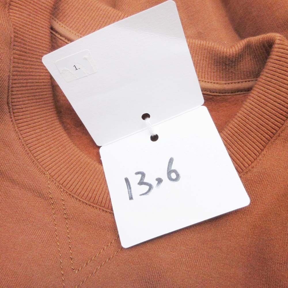 Hermes Front Pocket Sweatshirt Pullover Cashmere Blend Brushed Lining Leather