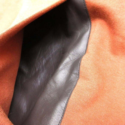 Hermes Front Pocket Sweatshirt Pullover Cashmere Blend Brushed Lining Leather