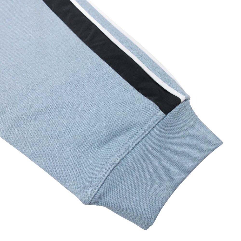 Hermes Run Side Line Sweatshirt Pullover Top Crew Neck Brushed Lining XL Sac