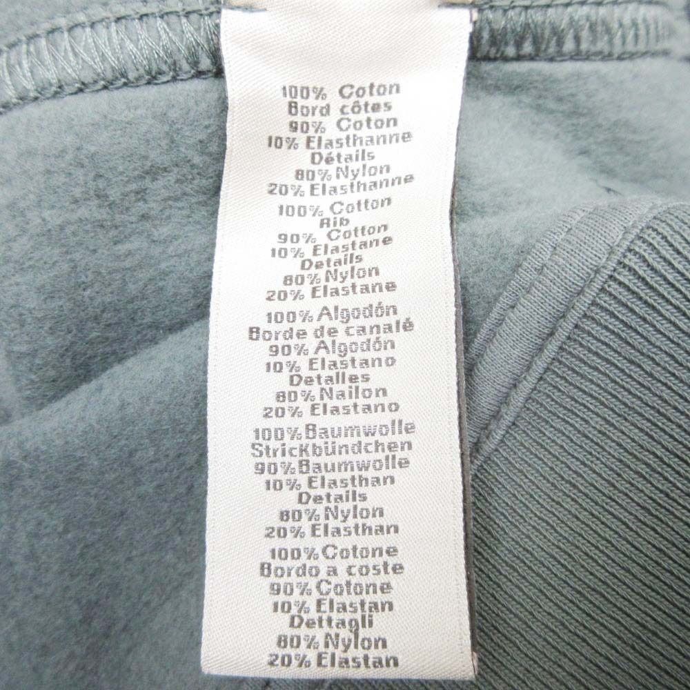Hermes Run Side Line Sweatshirt Pullover Top Crew Neck Cotton Brushed Back XL
