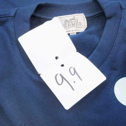 Hermes Scub'h Scub Ash Sweatshirt Pullover Top Fleece Lining M Navy