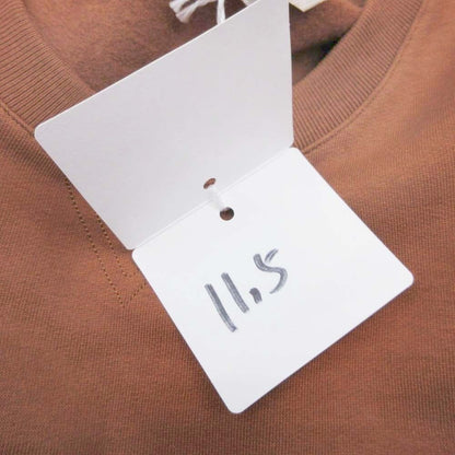 Hermes Chouveau Un Symmetrical Sweatshirt Pullover Top Fleece Lining M Brown