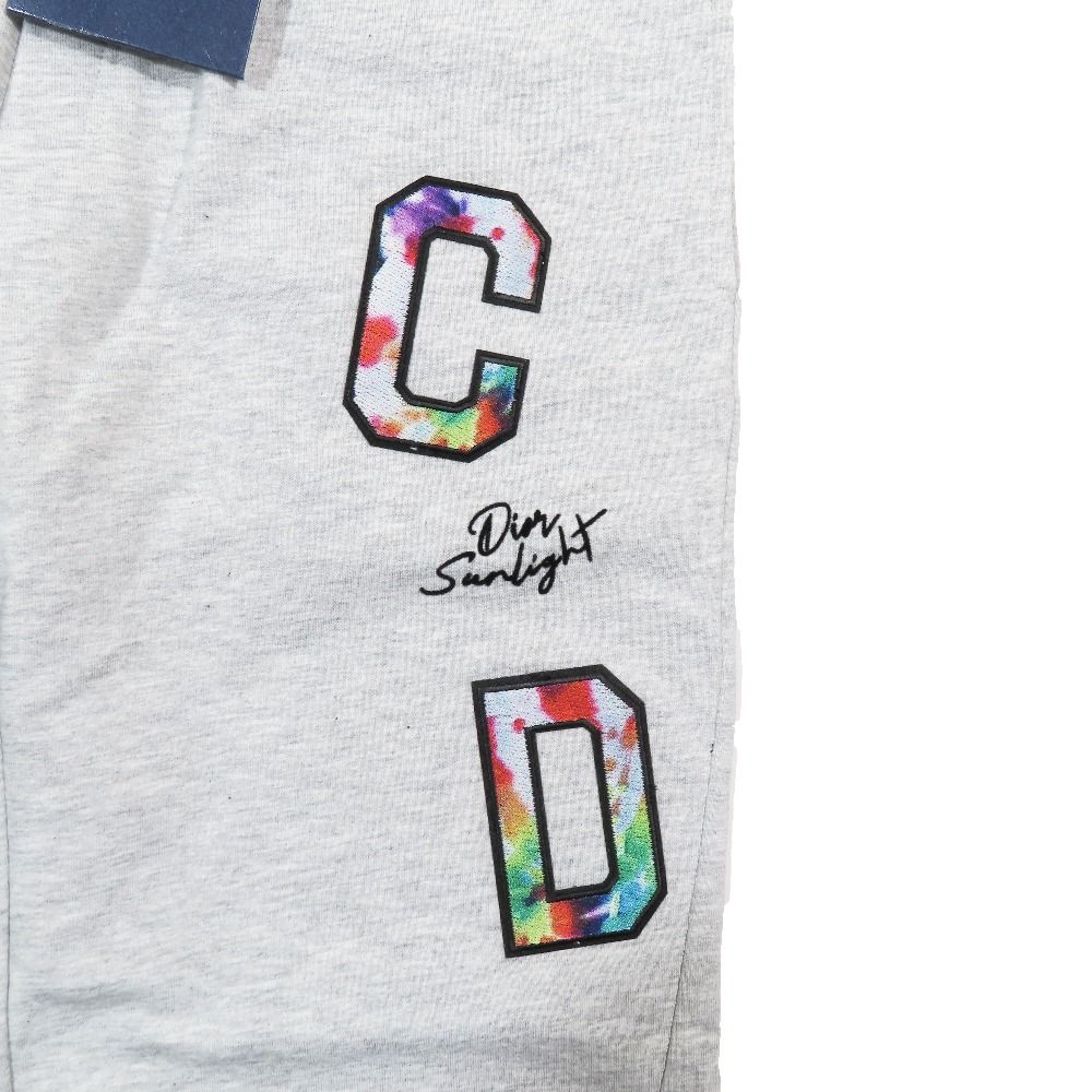 Dior Kids Children's Cdlogo Sweatshirt Pants Easy Embroidery Patch Gray 8