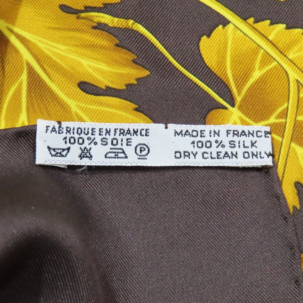 Hermes L'arbre de Soie Silk Tree Mulberry and Silkworm 100% Carre 90 Scarf
