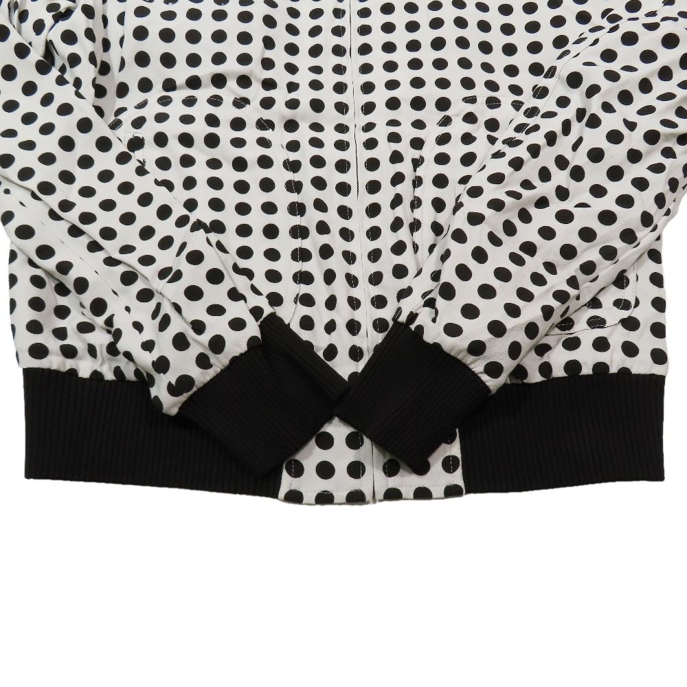 Dolce & Gabbana Dot Jacket Zip Up 52 Off White Brown