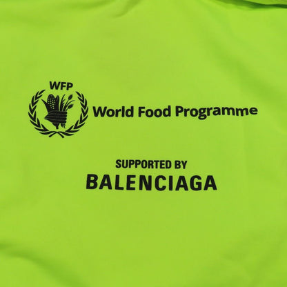 Balenciaga World Food Program Hoodie Sweatshirt Pullover Top S Neon Green