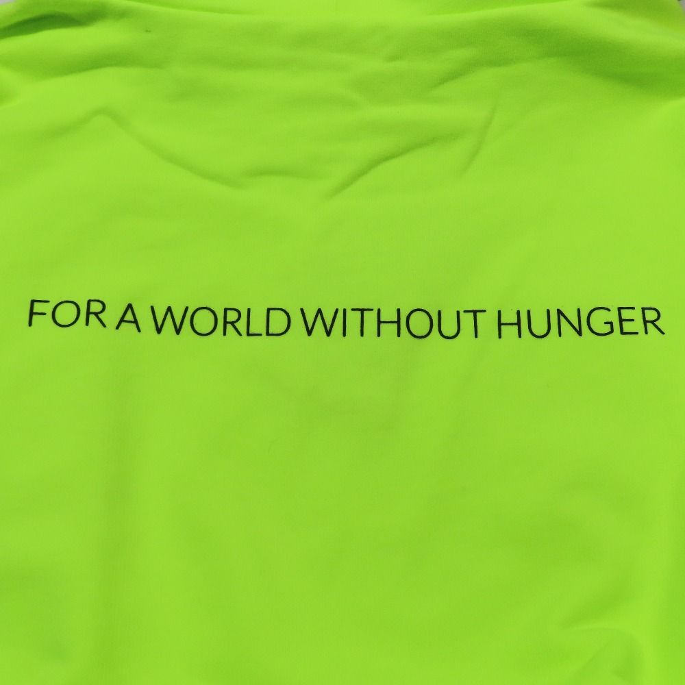 Balenciaga World Food Program Hoodie Sweatshirt Pullover Top S Neon Green
