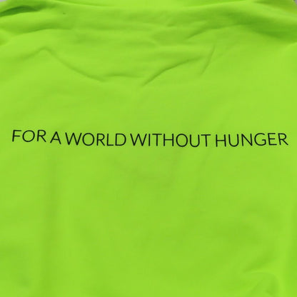 Balenciaga World Food Program Hoodie Sweatshirt Pullover Top S Neon Green