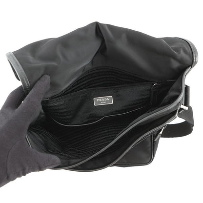 Prada Shoulder Bag Nylon Black