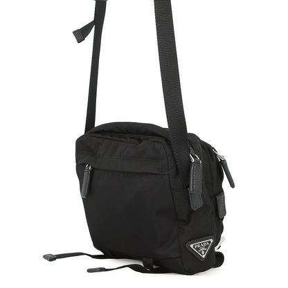 Prada Shoulder Bag Technical Fabric Black