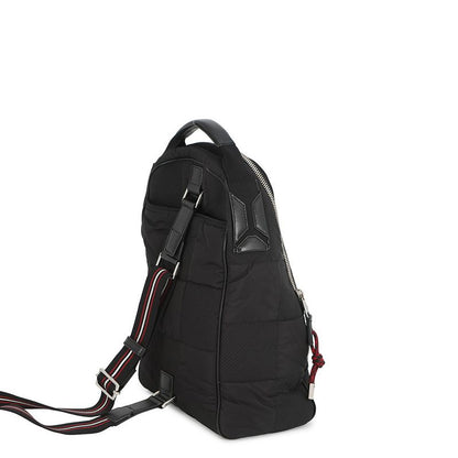 Dior Homme Belt Bag Block Check Nylon Black