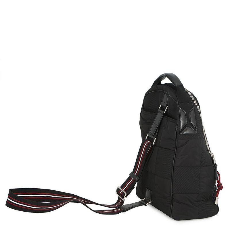 Dior Homme Belt Bag Block Check Nylon Black
