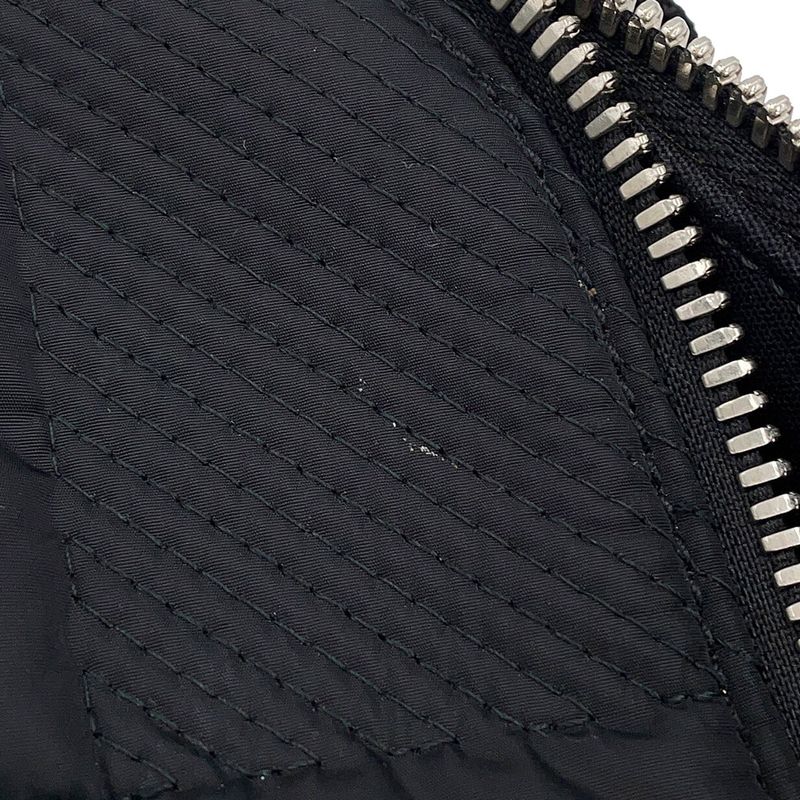 Dior Homme Belt Bag Block Check Nylon Black
