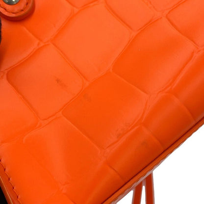 Balenciaga Handbag Neo Classic City Nano Croco Embossed Leather 2-Way