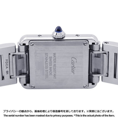 Cartier Tank Mast SM Watch Silver Dial Quartz