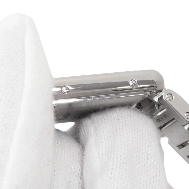 Cartier Tank Mast SM Watch Silver Dial Quartz