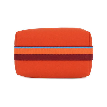 Hermes Handbag Bride-a-Brac PM Pavillon Orange Fu Silver Canvas Pouch