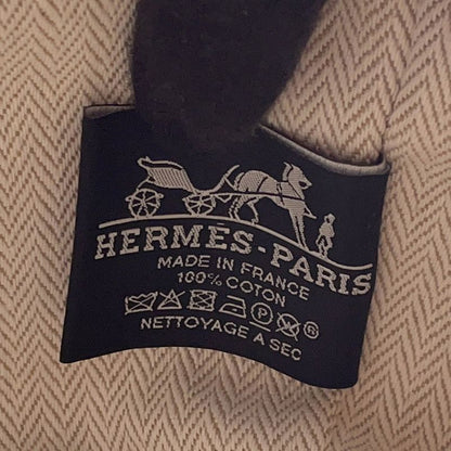 Hermes Handbag Bride-a-Brac PM Pavillon Orange Fu Silver Canvas Pouch