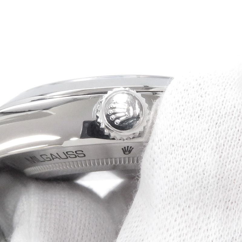 Rolex Milgauss Roulette Watch White Dial