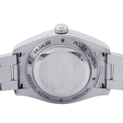 Rolex Milgauss Roulette Watch White Dial