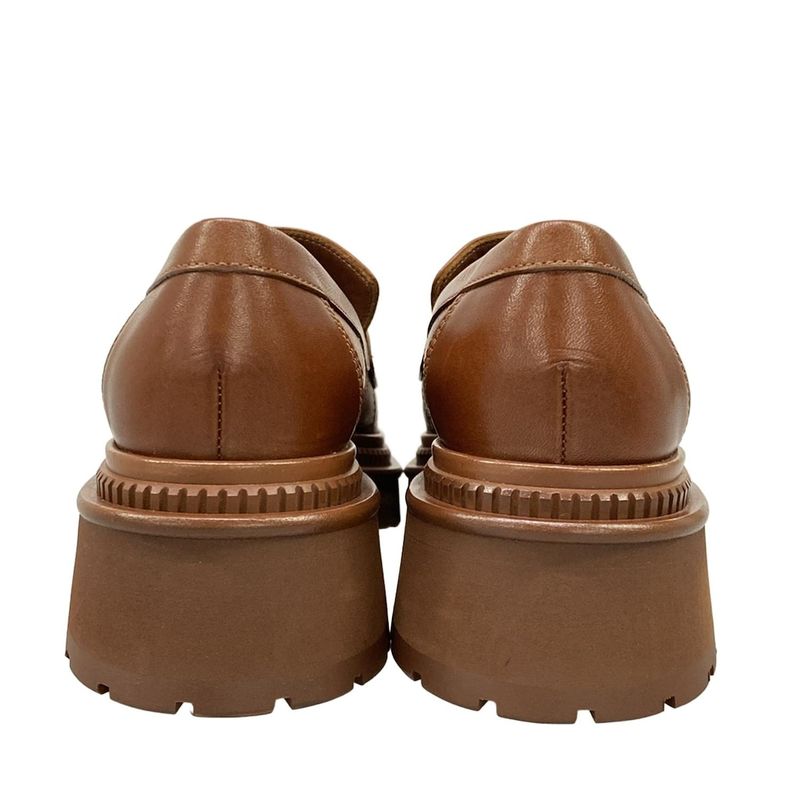 Chanel Loafers 36 C Quilted Brown Gold CC Logo