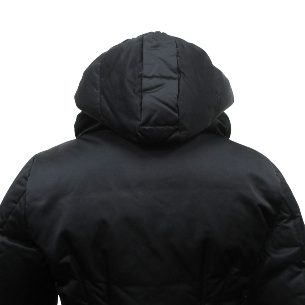 Moncler Nimes Long Down Jacket Coat 0 XS Black