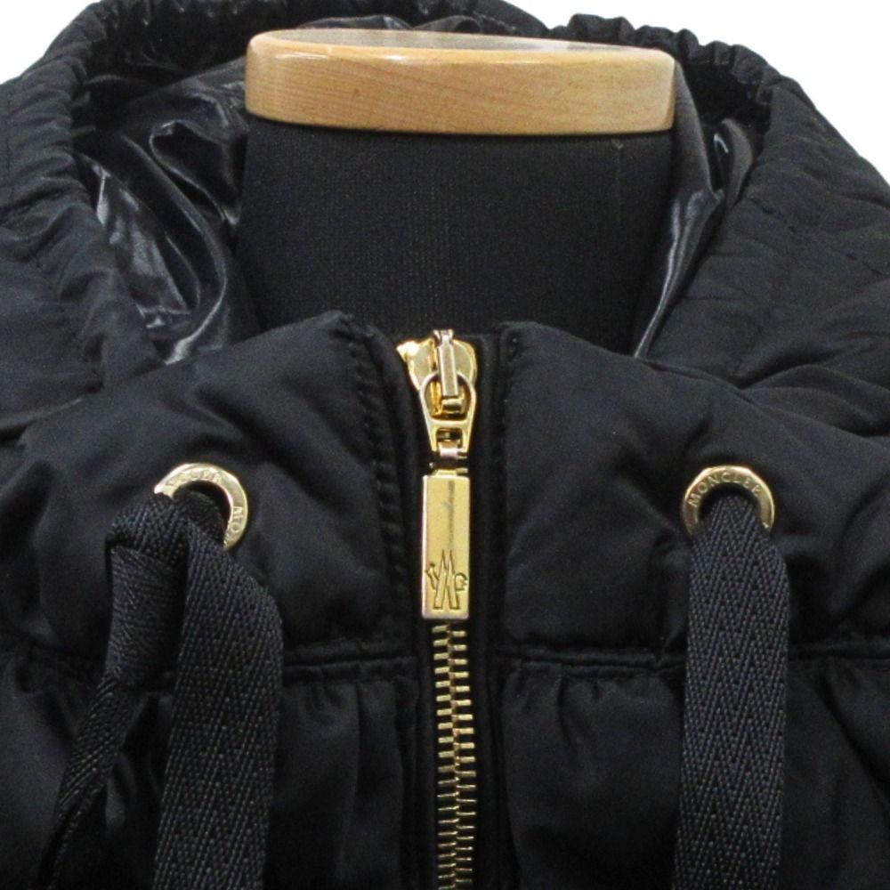 Moncler Nimes Long Down Jacket Coat 0 XS Black