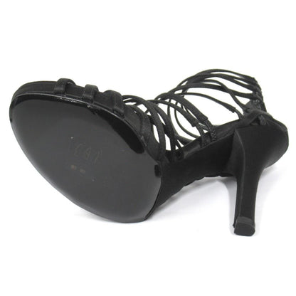 Dolce & Gabbana Gladiator Sandals Shoes High Heels 36.5 Black