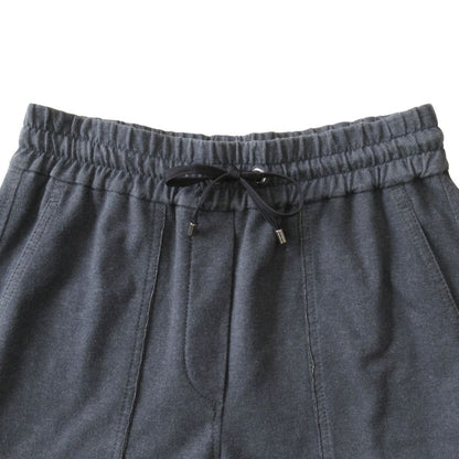 Brunello Cucinelli Sweatshirt Wide Baker Pants Bijoux 40 Charcoal Gray
