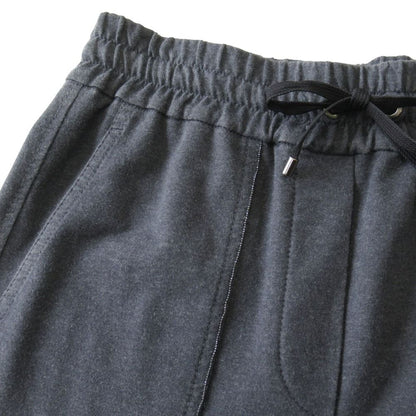 Brunello Cucinelli Sweatshirt Wide Baker Pants Bijoux 40 Charcoal Gray