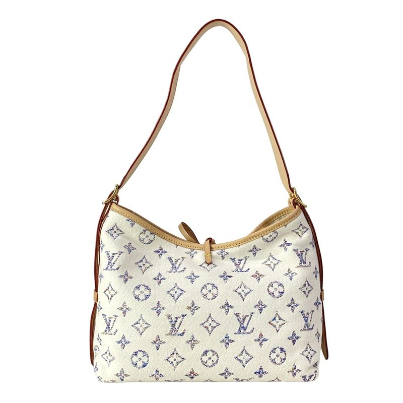 Louis Vuitton Shoulder Bag Collection Line Carrier Nmpm Multicolor Beige