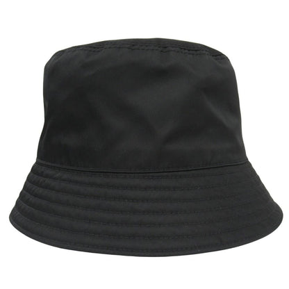 Prada Re-Nylon Bucket Hat Triangle Logo Nylon M Black