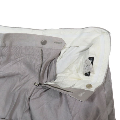 Dolce & Gabbana Tuxedo Suit Set Terre Jacket Pants Gray 46