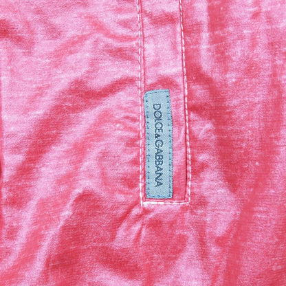 Dolce & Gabbana Giubbino Coating Zip Jacket Red 52 Large