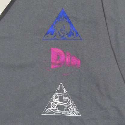 Dior Asterodior Print T-Shirt Short Sleeve Crew Neck Gray