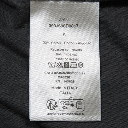 Dior Asterodior Print T-Shirt Short Sleeve Crew Neck Gray