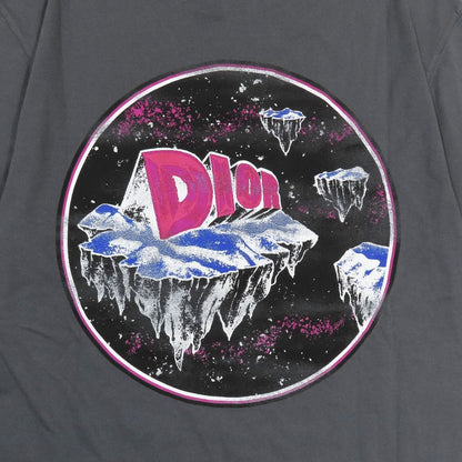 Dior Asterodior Print T-Shirt Short Sleeve Crew Neck Gray