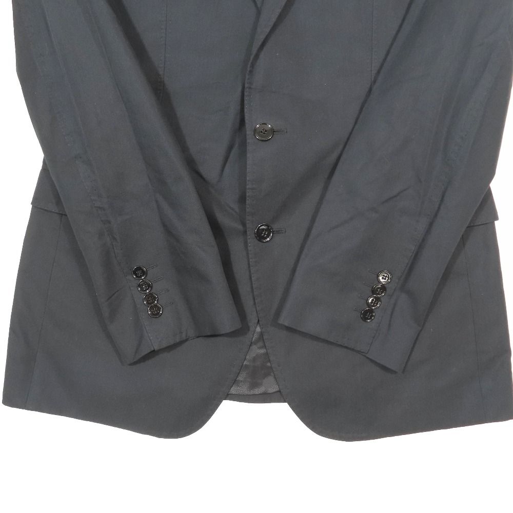Dolce & Gabbana Suit Tailored Jacket Peak Lapel Center Vent Black 48