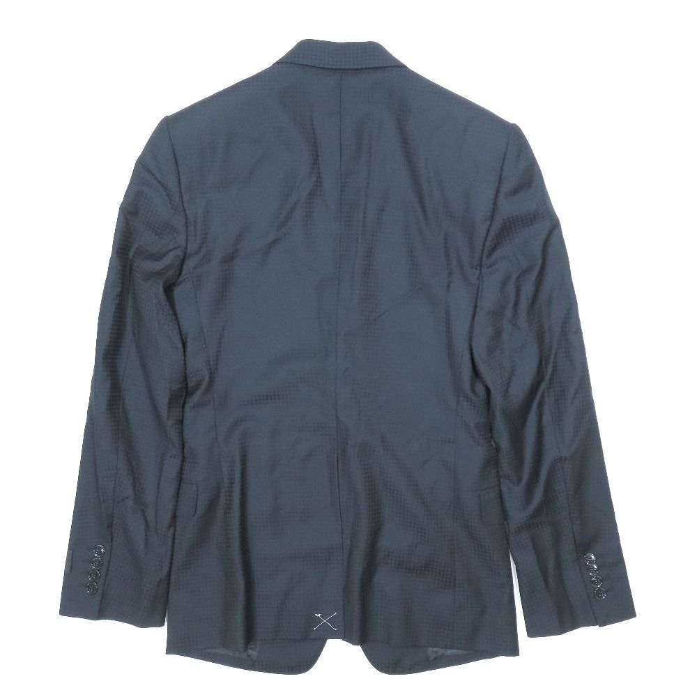 Dolce & Gabbana Martini Tailored Jacket All Pattern Black Leather Fully Lined