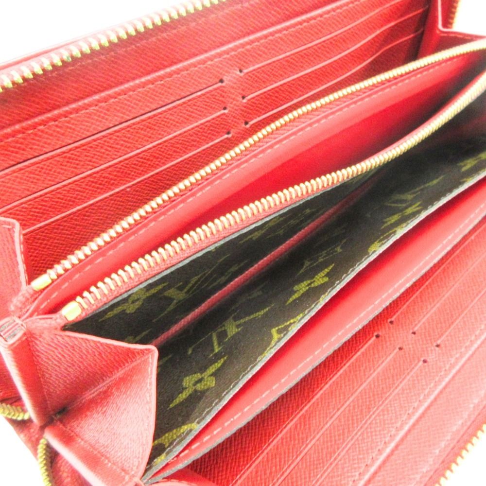 Louis Vuitton Monogram Zippy Wallet Retilo Zip Around Brown