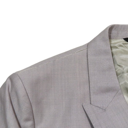 Dolce & Gabbana Suit Set Tapered Jacket Pants 54 Gray