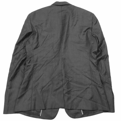 Dolce & Gabbana Striped Suit Set Jacket Pants 50 Charcoal Gray