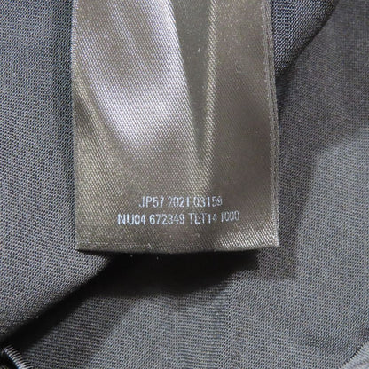 Balenciaga Shirt Jacket Unlined Wool 46 Black