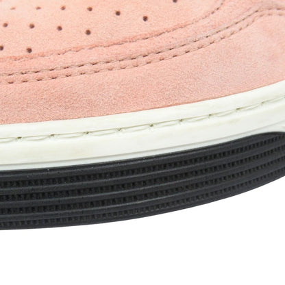 Chanel CC Logo Sneakers Shoes Low Cut Suede Leather