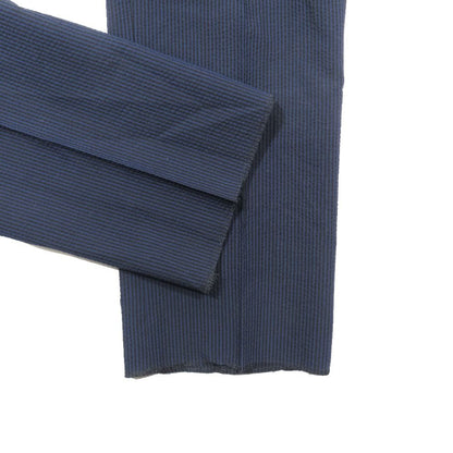 Dior Striped Trousers Pants Cotton Wool Suit Blue Black 52