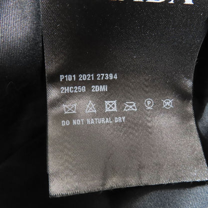 Prada Dro Cord Nylon Bucket Hat Triangle Logo Hat Black 59 cm