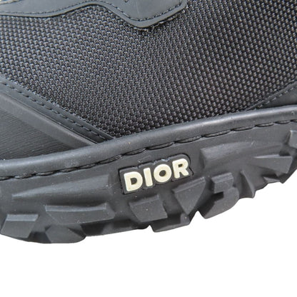 Dior Izon Hiking Boots Sneakers Lace Up Logo Shoes Mesh Rubber Black